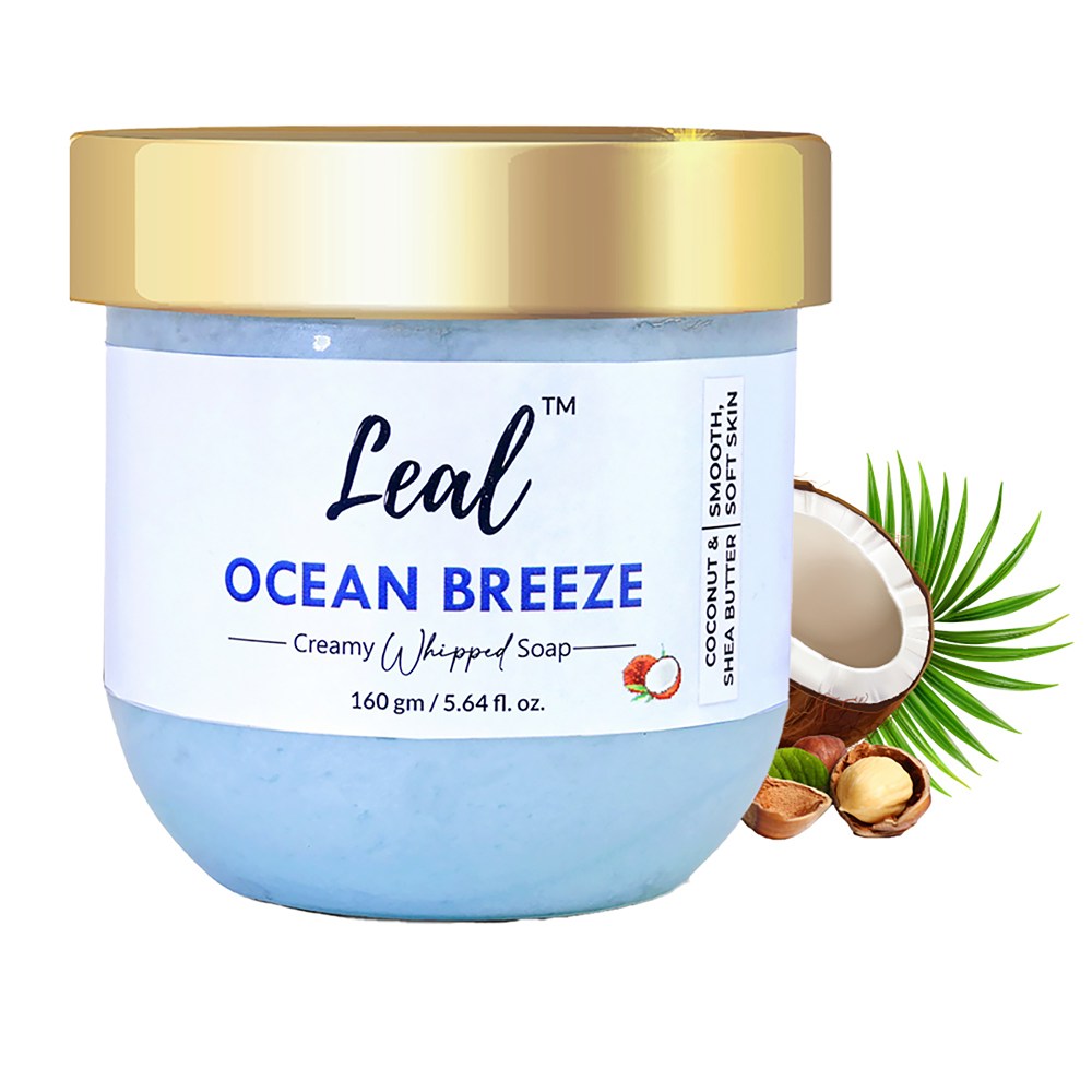 Leal Ocean Breeze Bath Cream Whipped Soap