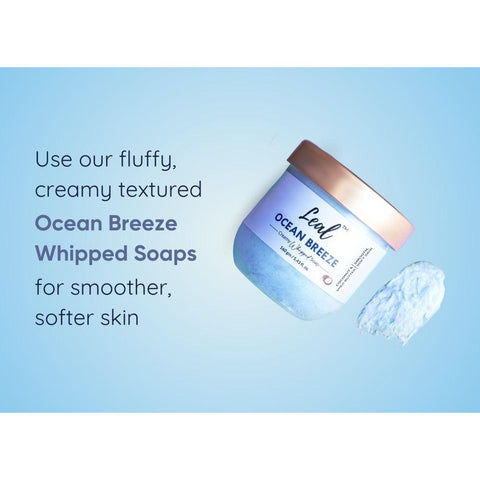 Leal Ocean Breeze Bath Cream Whipped Soap