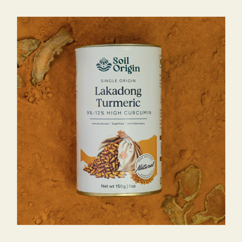 Soil Origin Lakadong Turmeric | 150  gm