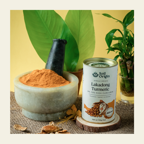 Soil Origin Lakadong Turmeric | 150  gm