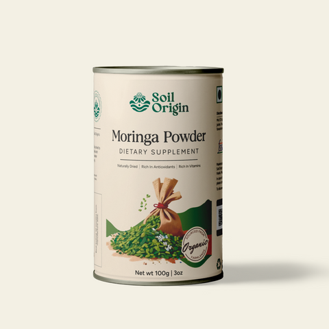 Soil Origin Moringa Powder | 100 gm