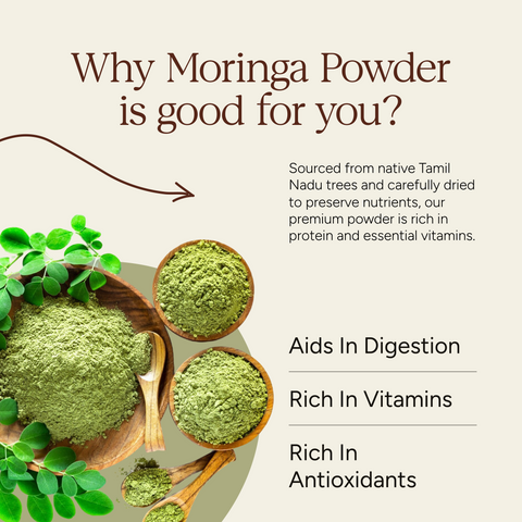 Soil Origin Moringa Powder | 100 gm