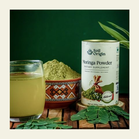 Soil Origin Moringa Powder | 100 gm