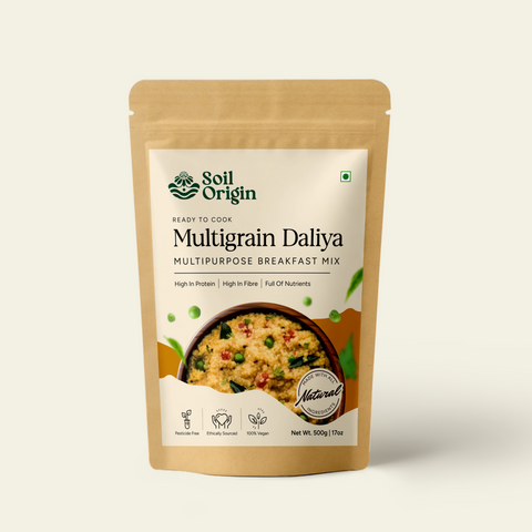 Soil Origin Multigrain Daliya | 500 gm