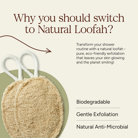 Soil Origin Natural Body Loofah | Set of 2