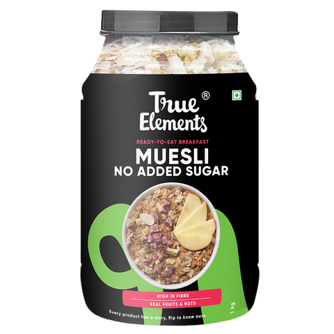 True Elements No Added Sugar Muesli