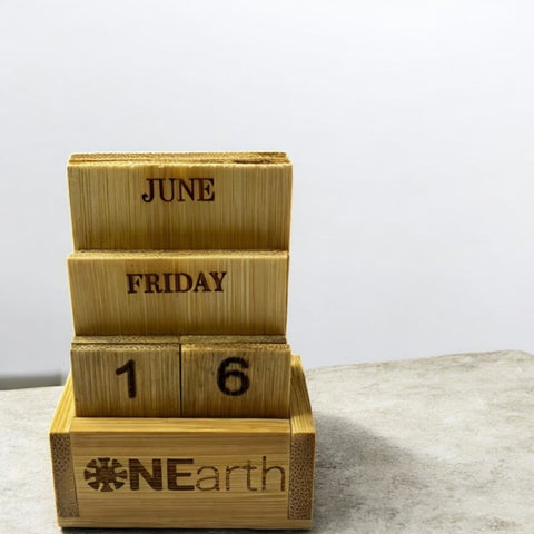 ONEarth Bamboo Calendar