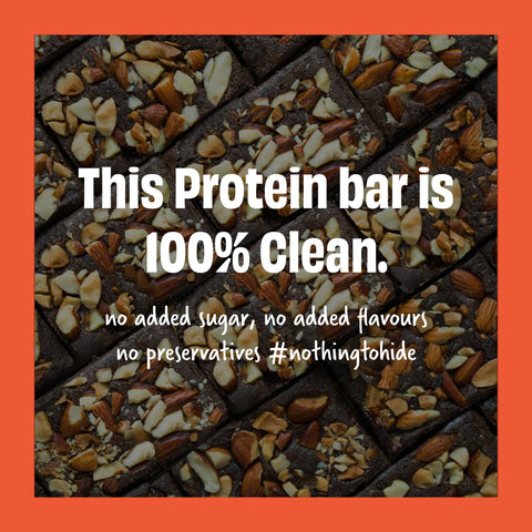 The Whole Truth Protein Bars - Orange Cocoa Pack of 6 (6 x 52g) All Natural, No Added Sugar