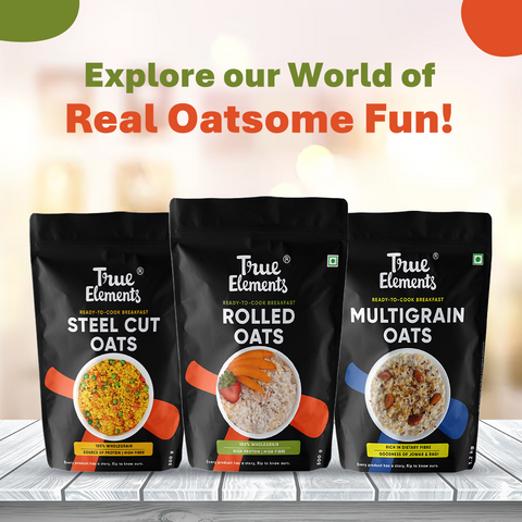 True Elements Rolled Oats Gluten Free