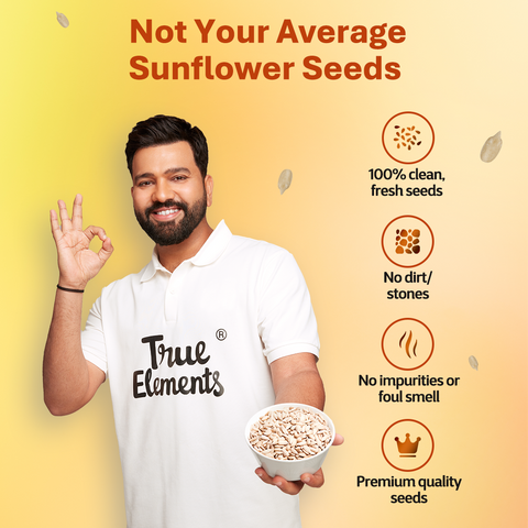 True Elements Raw Sunflower Seeds