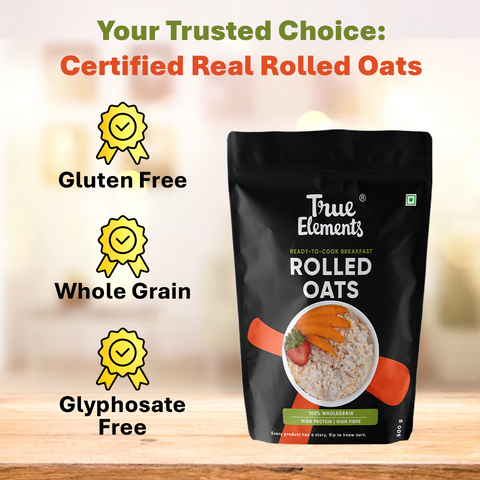 True Elements Rolled Oats Gluten Free