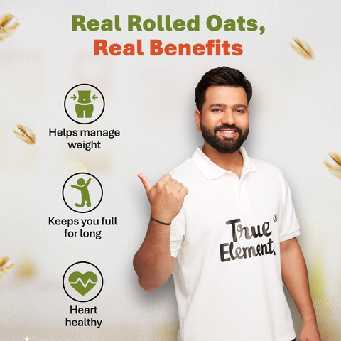 True Elements Rolled Oats Gluten Free