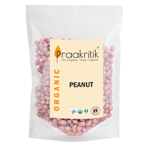 Praakritik RAW PEANUTS (MOONGFALI) ORGANIC