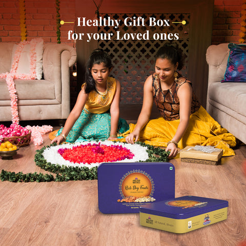 Himalayan Natives Royal Seeds & Dry Fruits Nuts Box 420gm | Premium Collection | Diwali Gift Hamper | Dry Fruits Combo Gift Pack | Dry Fruits Gift Pack | Festival Pack