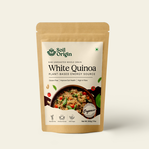 Soil Origin Quinoa Whole | 500 gm