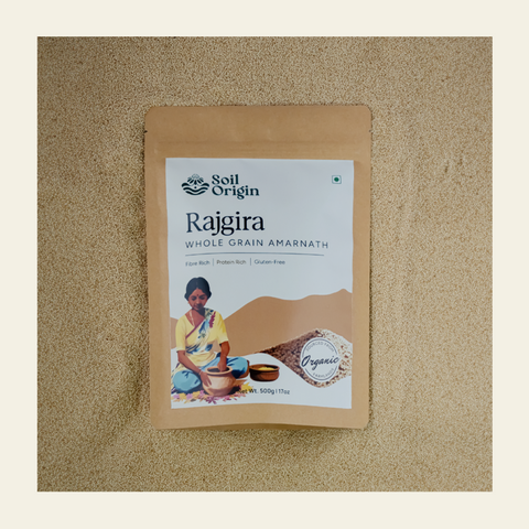 Soil Origin Rajgira Whole  (Amaranth) | 500 gm