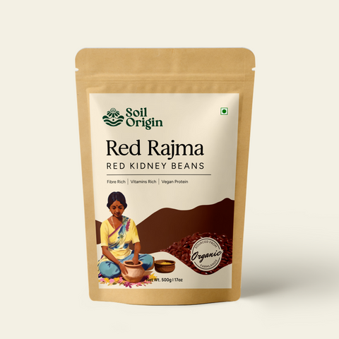 Soil Origin Red Rajma (Kidney Beans) | 500 gm