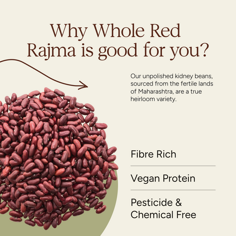 Soil Origin Red Rajma (Kidney Beans) | 500 gm