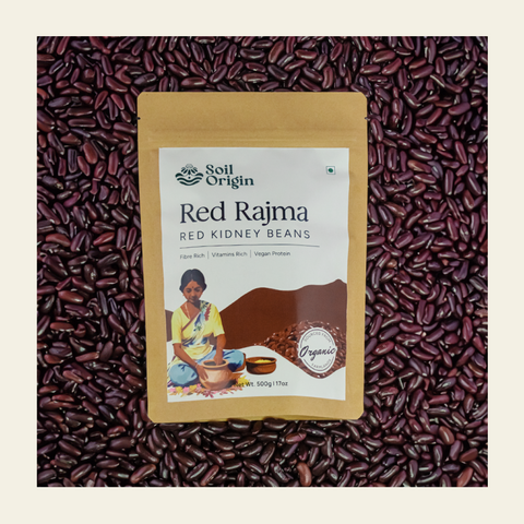 Soil Origin Red Rajma (Kidney Beans) | 500 gm