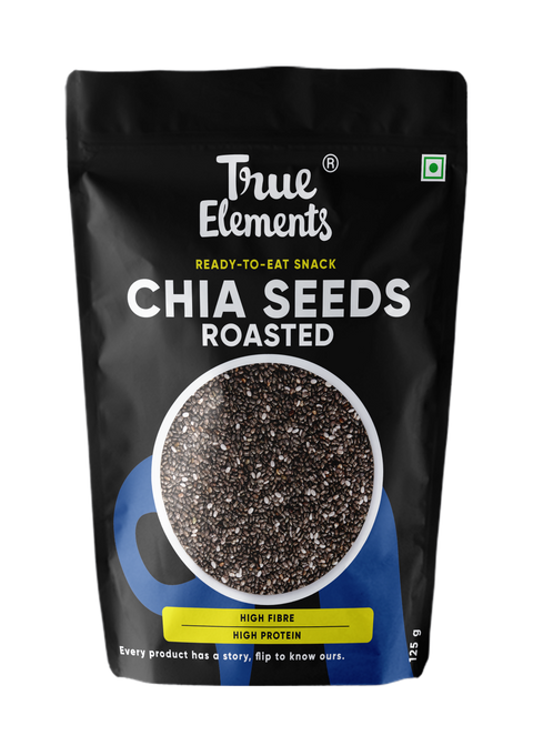 True Elements Roasted Chia Seeds