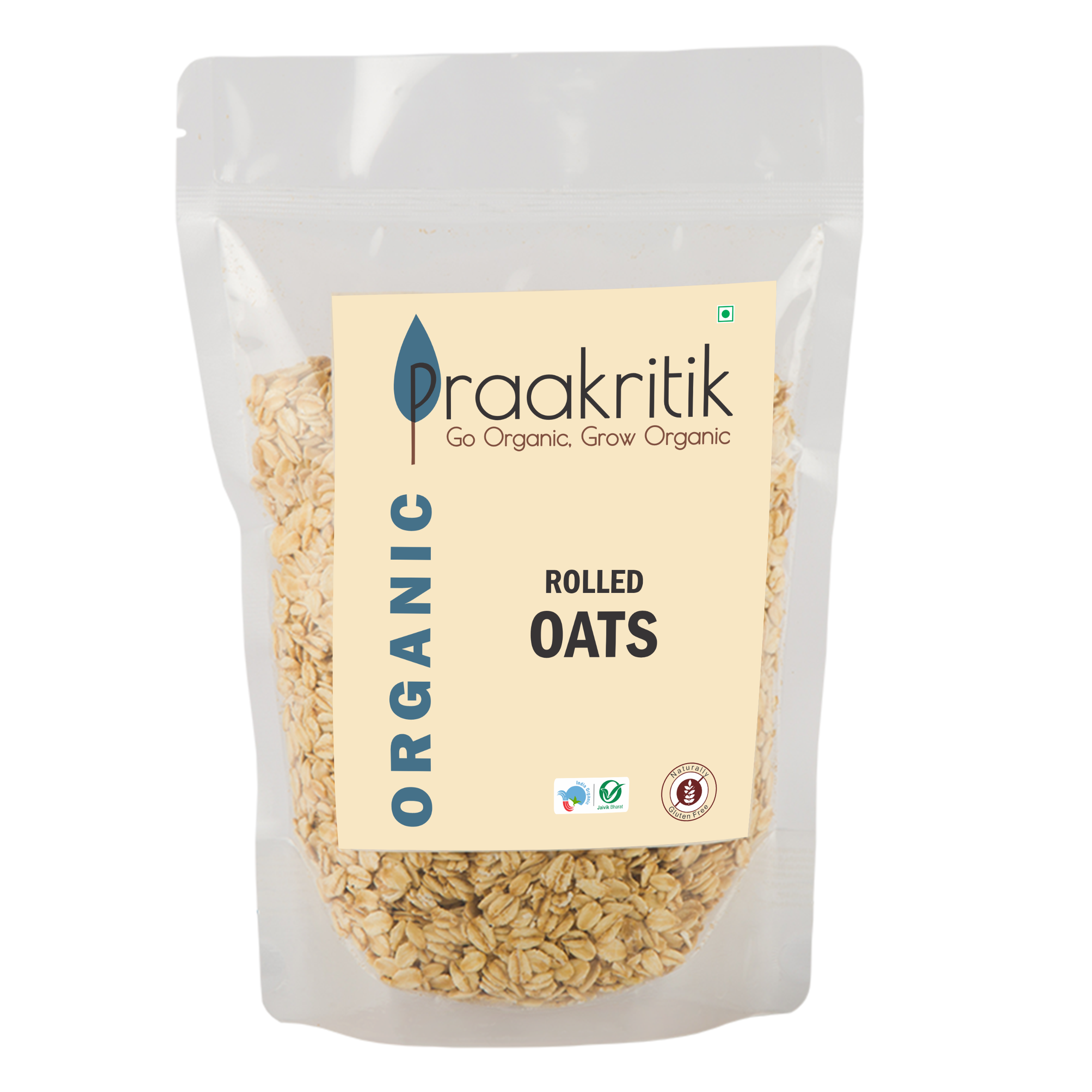 Praakritik Organic Rolled Oats | 500g