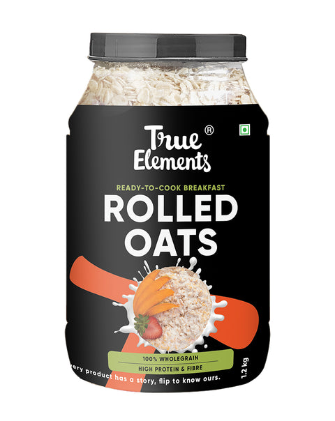 True Elements Rolled Oats 1.2kg