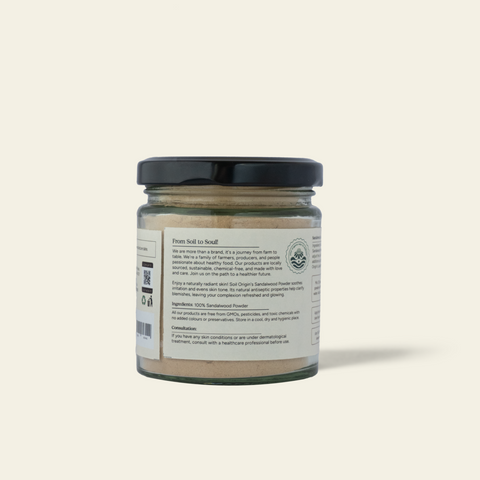 Soil Origin Sandalwood Powder | 80 gm