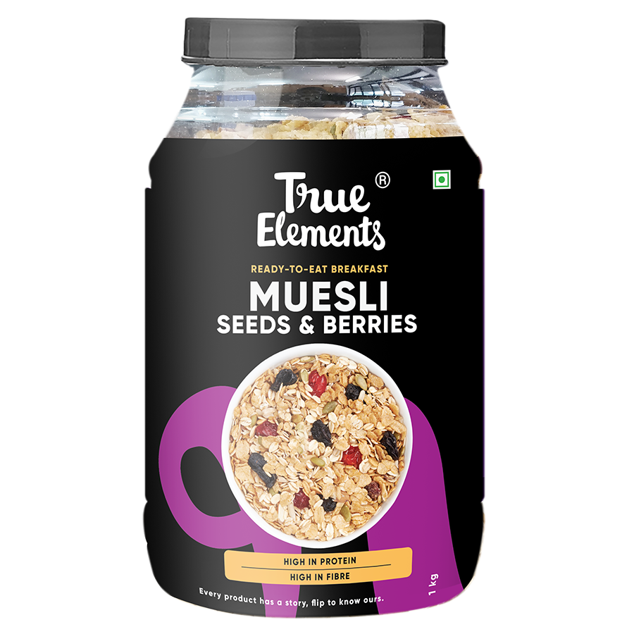 True Elements Seeds And Berries Muesli