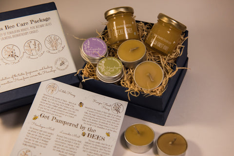 Tenacious Bee Gift Pack | Himalayan honey, Beeswax Salves, Candles