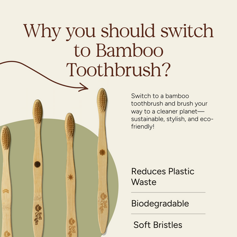 Soil Origin Ultra Soft Bamboo Toothbrush