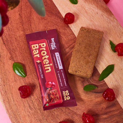 Beyond Food Protein Bar - Cranberry | Pack of 6 | 6x40g