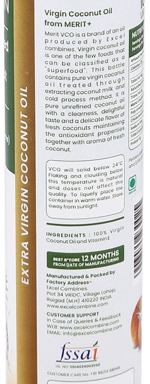 Merit Plus Extra Virgin Coconut Oil