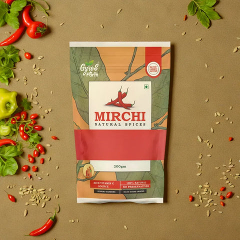 Gyros Farm | Hand Stone Ground Mirchi 200g