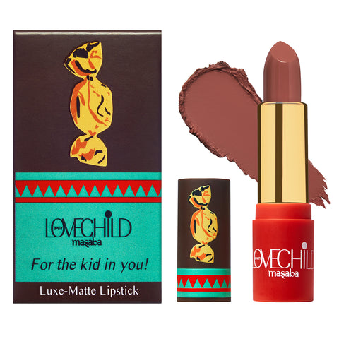 LoveChild Masaba - For the Kid in You! - 04 Caramel - Luxe Matte Lipstick