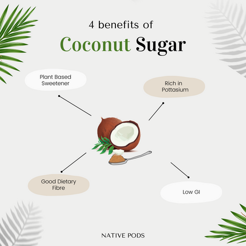 Native Pods Coconut Sugar | Coconut Jaggery Powder | Natural Sweetener | Organic Sugar | 250g