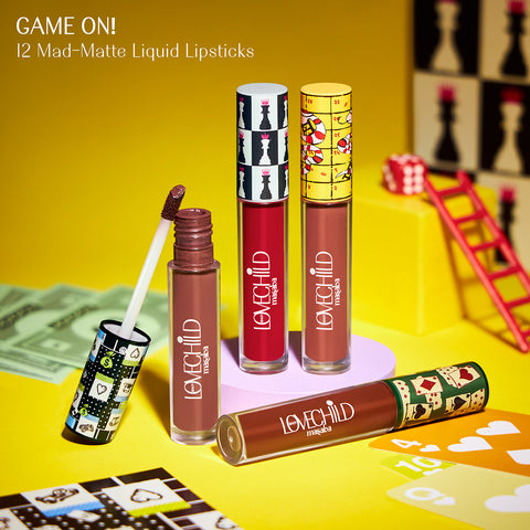 LoveChild Masaba - Game On! - 08 No Rules - Mad-Matte Liquid Lipstick