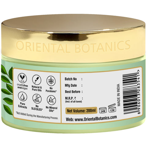 Oriental Botanics Australian Tea Tree Hair Mask For Healthy and Nourished Hair - No Sls/Sulphate, Paraben, 200 ml