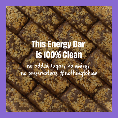 The Whole Truth - Energy Bars | Peanut Choco Fudge | Pack of 6 x 40g | Dairy Free and Sugarfree | No Artificial Sweetener | Vegan | No Preservatives | All Natural | Healthy Snacks