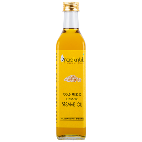 Praakritik Organic Cold Pressed Sesame Oil