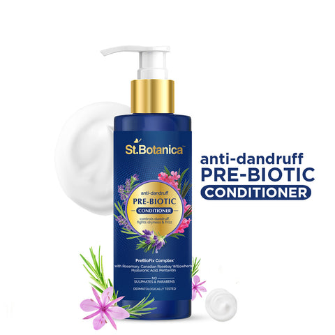 St.Botanica Anti-dandruff Pre-biotic Conditioner 200ml | Fights Dryness, Frizz & Controls Dandruff