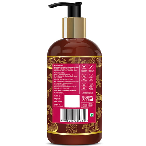 Oriental Botanics Red Onion Hair Conditioner With Red Onion Oil & 25 Botanical Actives - No Parabens, Mineral Oil, Sulphate, 300 ml (ORBOT45)