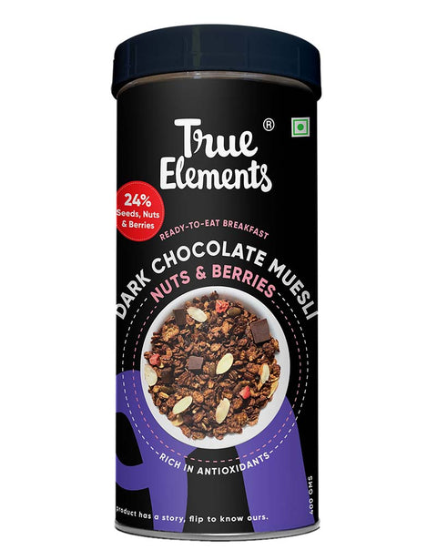 True Elements Dark Chocolate Muesli