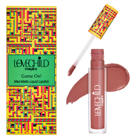 LoveChild Masaba - Game On! - 12 It Fits - Mad-Matte Liquid Lipstick