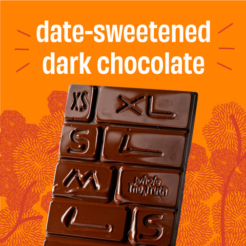 The Whole Truth Dark Chocolate - Orange (Pack of 3 x80g) No Added Sugar, Sweetened Only with Dates (71% Cocoa 29% Dates with a dash of Orange Oil), Bean to Bar, Portion Controlled