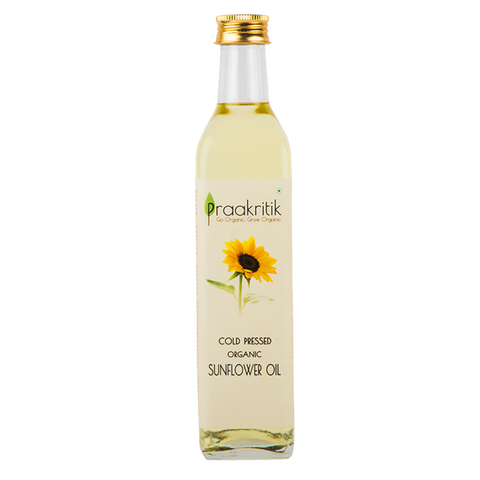 Praakritik Organic Cold Pressed Sunflower Oil