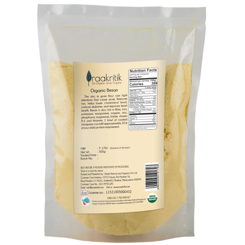 Praakritik Organic Besan | 500g