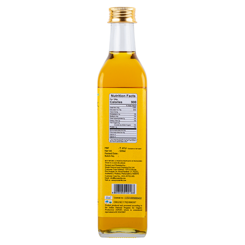 Praakritik Organic Cold Pressed Sesame Oil