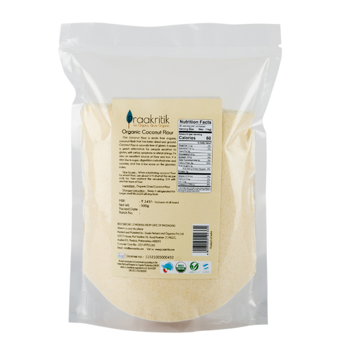 Praakritik Organic Coconut Flour | 500g