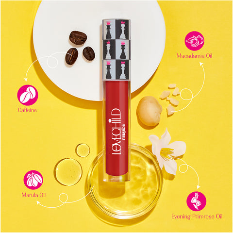 LoveChild Masaba - Game On! - 01 Rani - Mad-Matte Liquid Lipstick