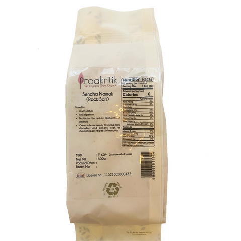 Praakritik Natural Rock Salt | 500g